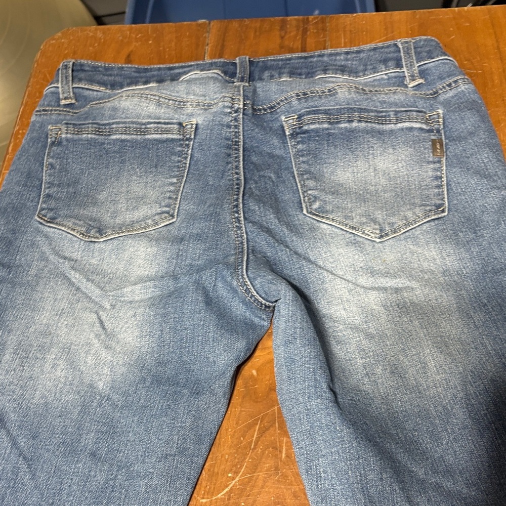 1822 Denim Women's Skinny Jeans in Light Blue - Picture 7 of 10